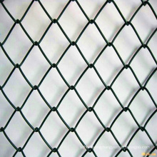 Galvanized chain link mesh for fencing in rolls